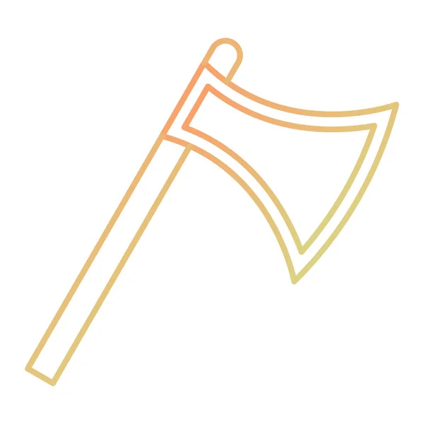 Axt Symbol Vektor Illustration — Stockvektor