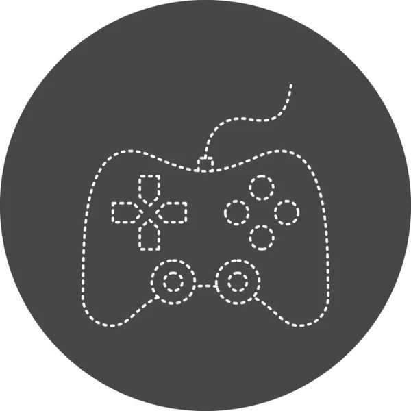 Vector Illustration Game Controller Icon — Stok Vektör