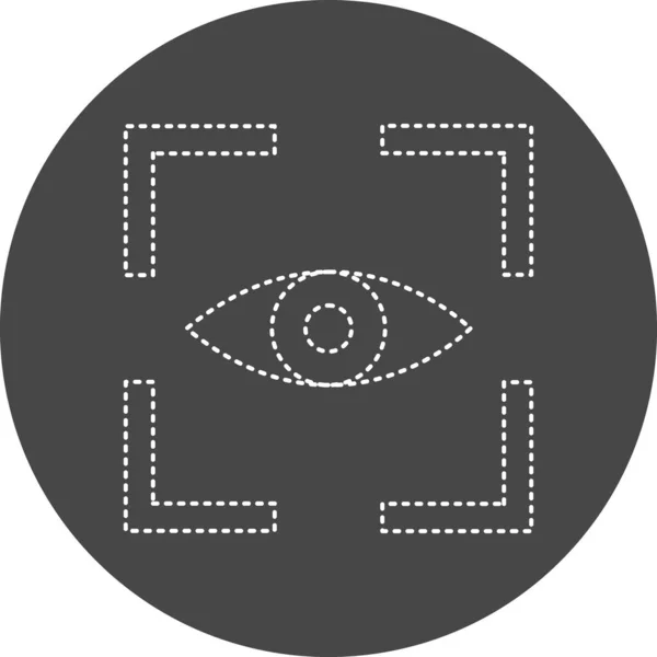 Eye Icon Vector Illustration Vision — Stockvektor