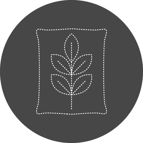 Simple Icon Floral Plant Flower — Stockvektor