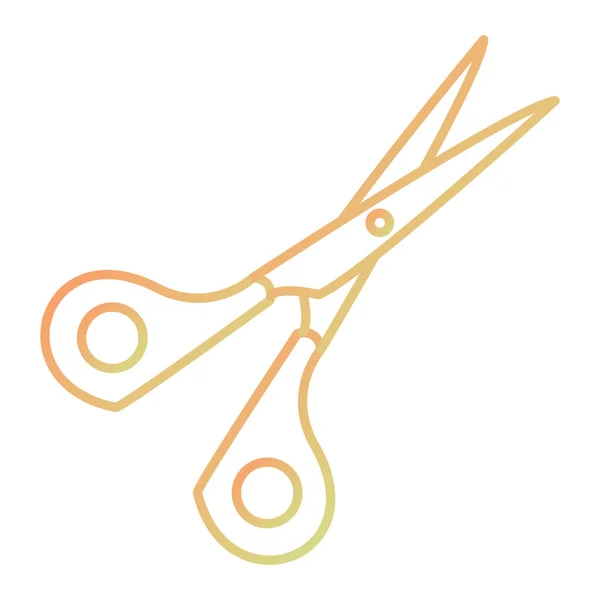 Scissors Icon Outline Illustration Barber Vector Icons Web — Image vectorielle