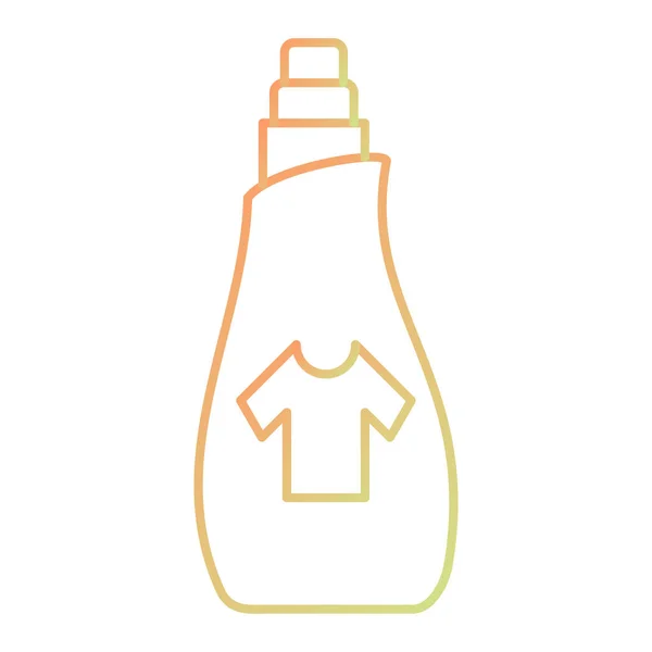 Vector Illustration Laundry Drink Sign Collection Clothes Water Stock Symbol — 스톡 벡터