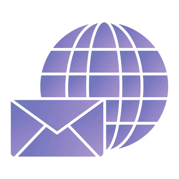 Email Mail Icon Vector Illustration — ストックベクタ