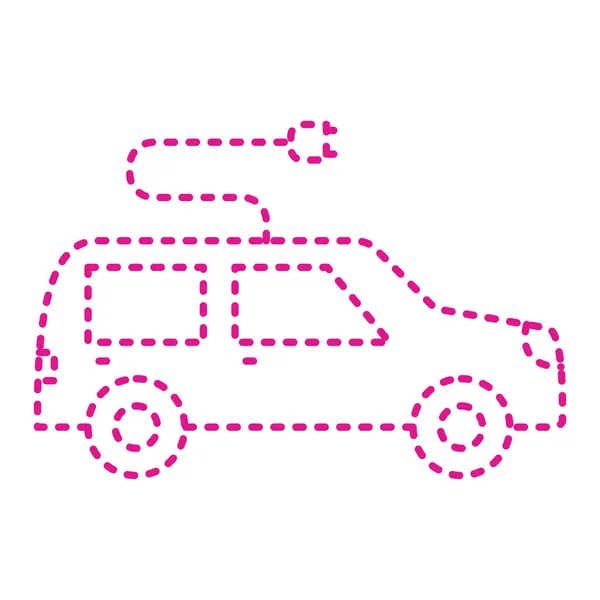Auto Ikone Einfache Illustration Von Vektor Symbolen Für Taxis Web — Stockvektor