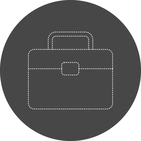 Briefcase Web Icon Simple Illustration — ストックベクタ