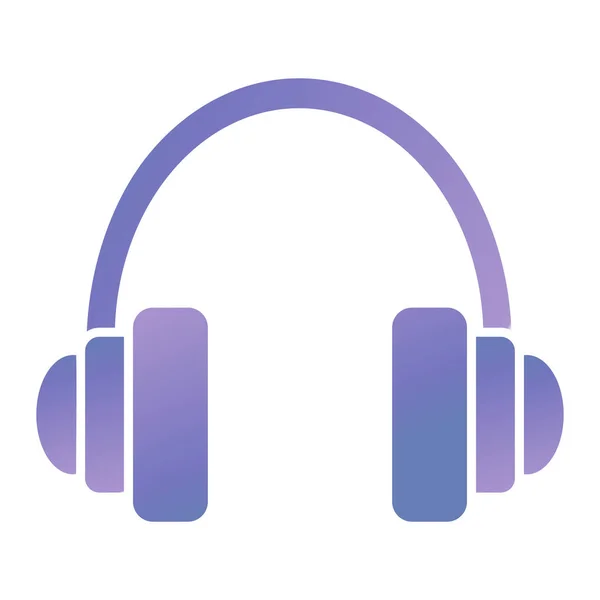 Ακουστικά Διάνυσμα Επίπεδη Απεικόνιση Στυλ Eps — Διανυσματικό Αρχείο