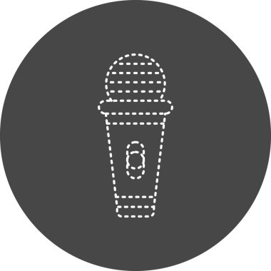 Toy Mic modern icon vector illustration