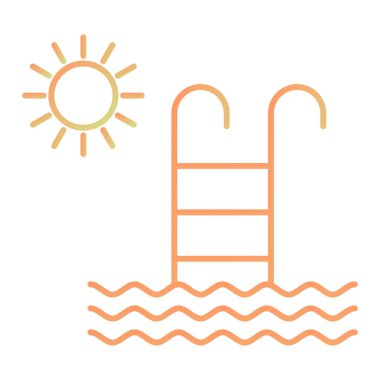 su simgesi vektör illüstrasyonu