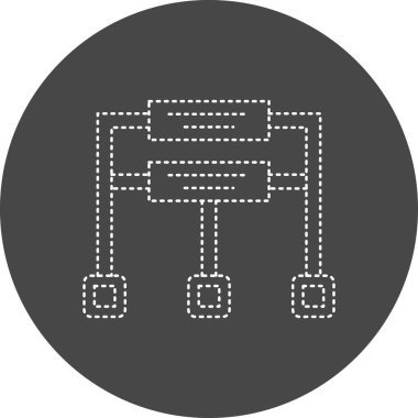 seo modern simgesinin vektör illüstrasyonu