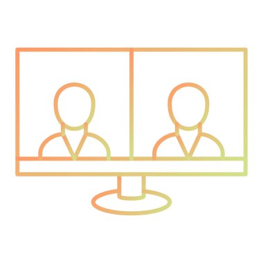 iş insanları ikon vektör illüstrasyon tasarımı