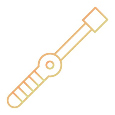 Modern oto tamir simgesinin vektör illüstrasyonu