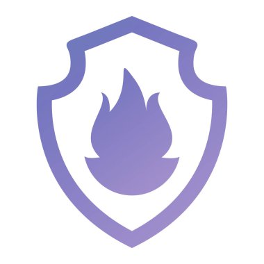 kalkan ikon vektör illüstrasyonu