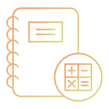 dizüstü simgesi vektör illüstrasyonu