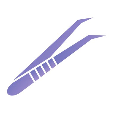 Modern ve keskin simgenin vektör illüstrasyonu