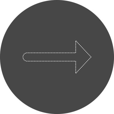 ok simgesinin vektör illüstrasyonu