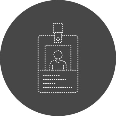 vector illustration of Identity icon 