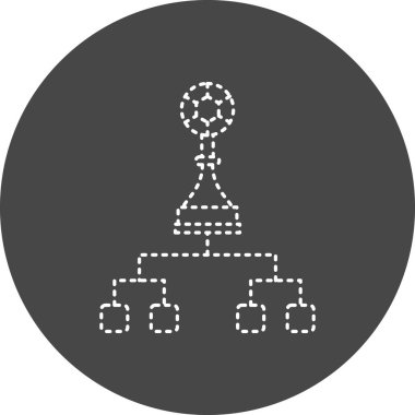 Bilim simgesinin vektör illüstrasyonu