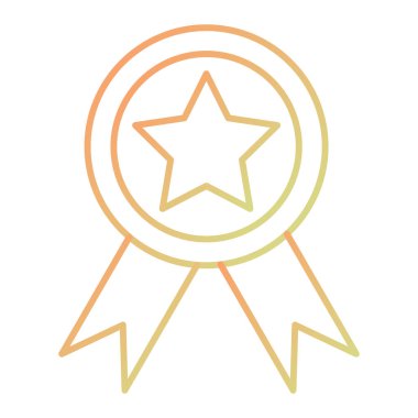 ödül simgesi vektör illüstrasyonu