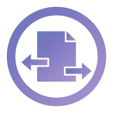 dosya simgesi, vektör illüstrasyonu