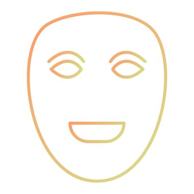 vector illustration of a theater icon