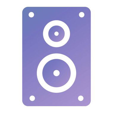 Müzik simgesi vektör illüstrasyonu