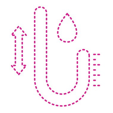 vector illustration of thin modern icon isolated on white background