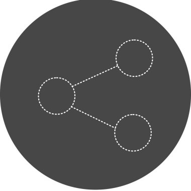 basit kutsal kişilerin resmi, vektör çizim paylaşmak