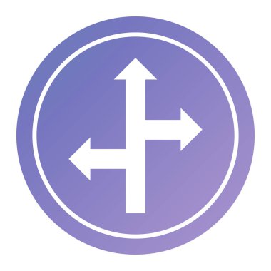 road sign icon. simple illustration of traffic vector icons for web