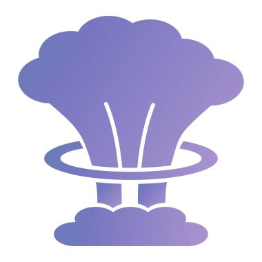 Bulut. Web simgesi basit illüstrasyon