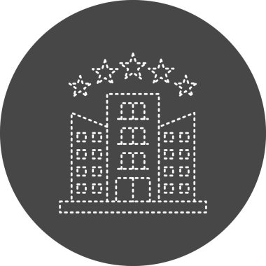 hotel vektör çizim