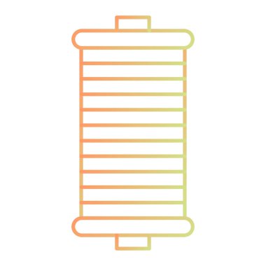 Modern b 'nin vektör illüstrasyonu simge çizgisi yok.