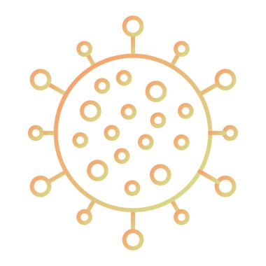 Virüs ikonu vektör illüstrasyonu