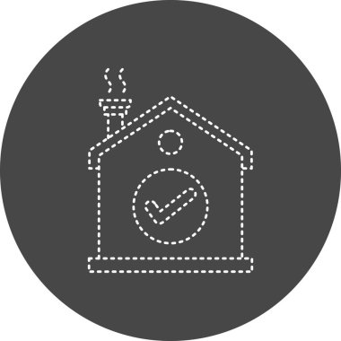 building house. web icon simple illustration