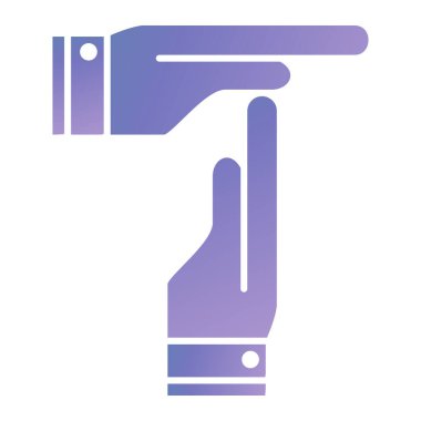 hand holding a tap icon. simple illustration of water pump bottle vector icons for web