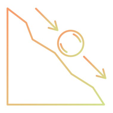 Top simgesinin vektör illüstrasyonu