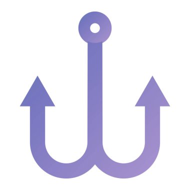 Çapa. Web simgesi basit illüstrasyon