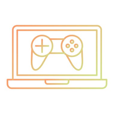 Video oyunu konsolu vektör illüstrasyon tasarımı