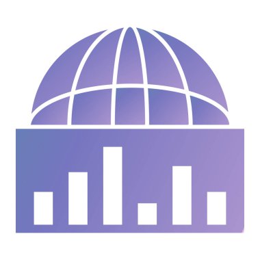 seo modern simgesinin vektör illüstrasyonu