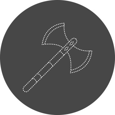 axe icon modern simple illustration 