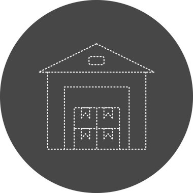 building house. web icon simple illustration