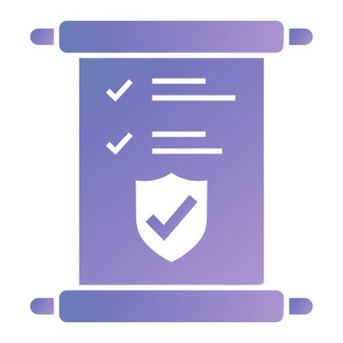 belge simgesi vektörü web ve mobil uygulama tasarımınız için beyaz arkaplanda izole edildi, pano logosu kavramı