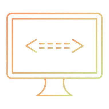 Projeniz için bilgisayar izleme simgesi