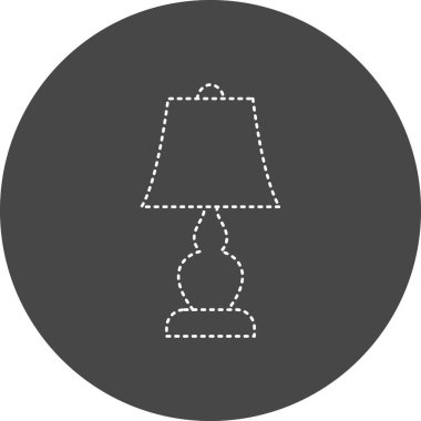 Lamba simgesinin vektör illüstrasyonu 