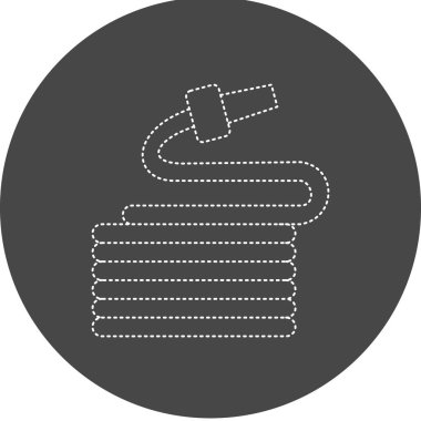 Hose icon, vector illustration simple design