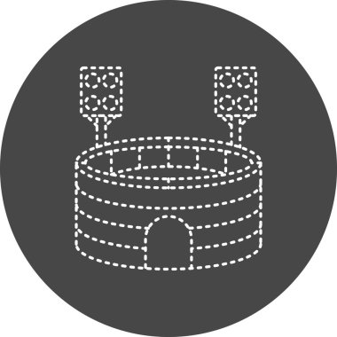 seo modern simgesinin vektör illüstrasyonu