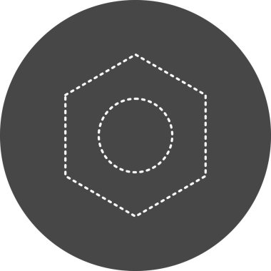 Çatlak. Web simgesi basit tasarım