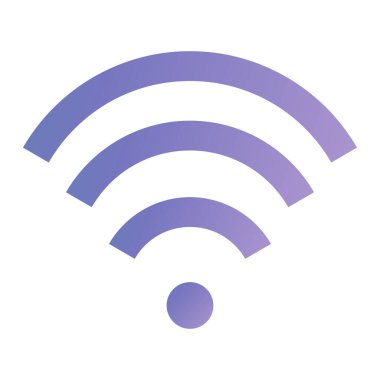 wifi simgesi vektör illüstrasyonu