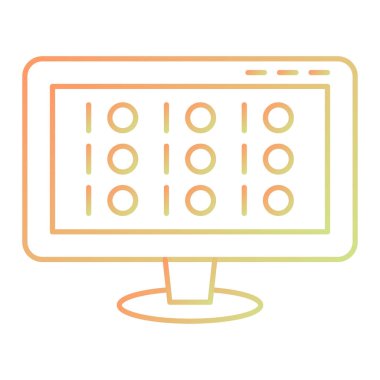 seo modern simgesinin vektör illüstrasyonu