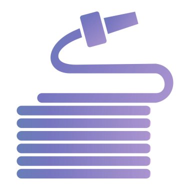 Tek bir simgenin vektör illüstrasyonu