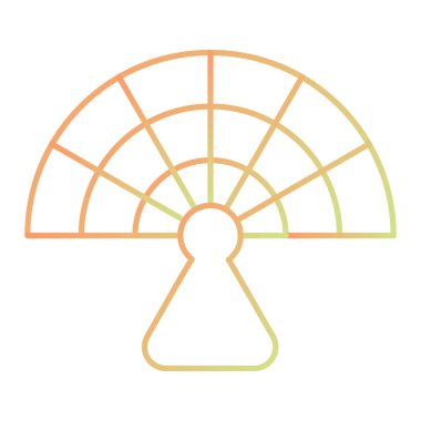 seo modern simgesinin vektör illüstrasyonu